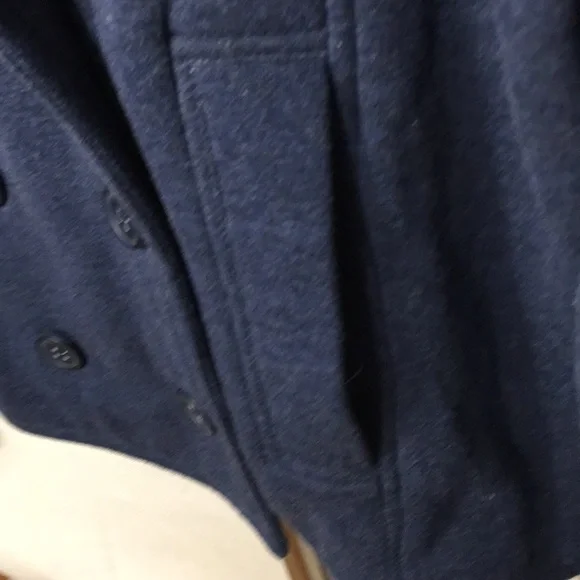 Aeropostale Double Breasted Fleece Pea coat - Picture 7 of 9